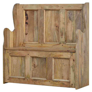 Sitzbank aus Holz mit Stauraum von Alpen Home
