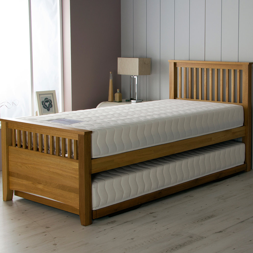 Airsprung Beds Falmouth Pocket Daybed With Trundle And Mattress Airsprung Beds Falmouth Pocket Daybed With Trundle And Mattress Reviews Wayfair Co Uk