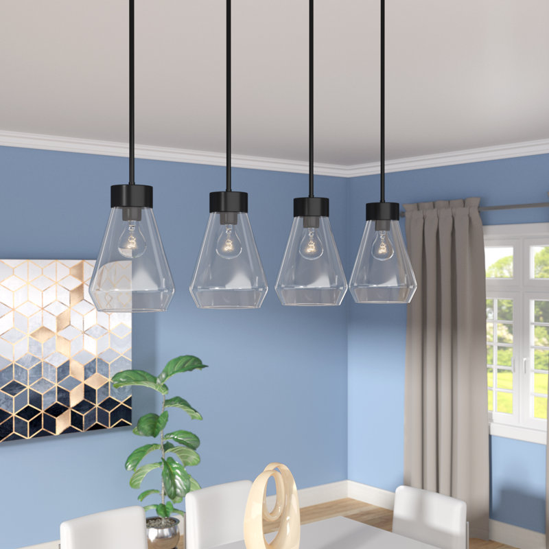 Brayden Studio® Daniell 4 - Light Kitchen Island Linear ...