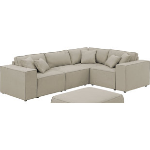 Neary Modular Sectional by Gracie Oaks Today Sale Only