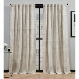 Modern Contemporary Semi Sheer Curtains 108 Allmodern