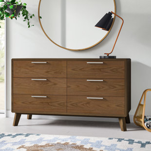 Modern Contemporary Westerleigh 6 Drawer Double Dresser Allmodern Modern Contemporary Westerleigh 6