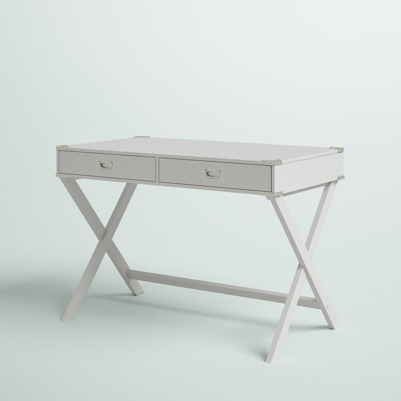 Whetzel Desk Color: White
