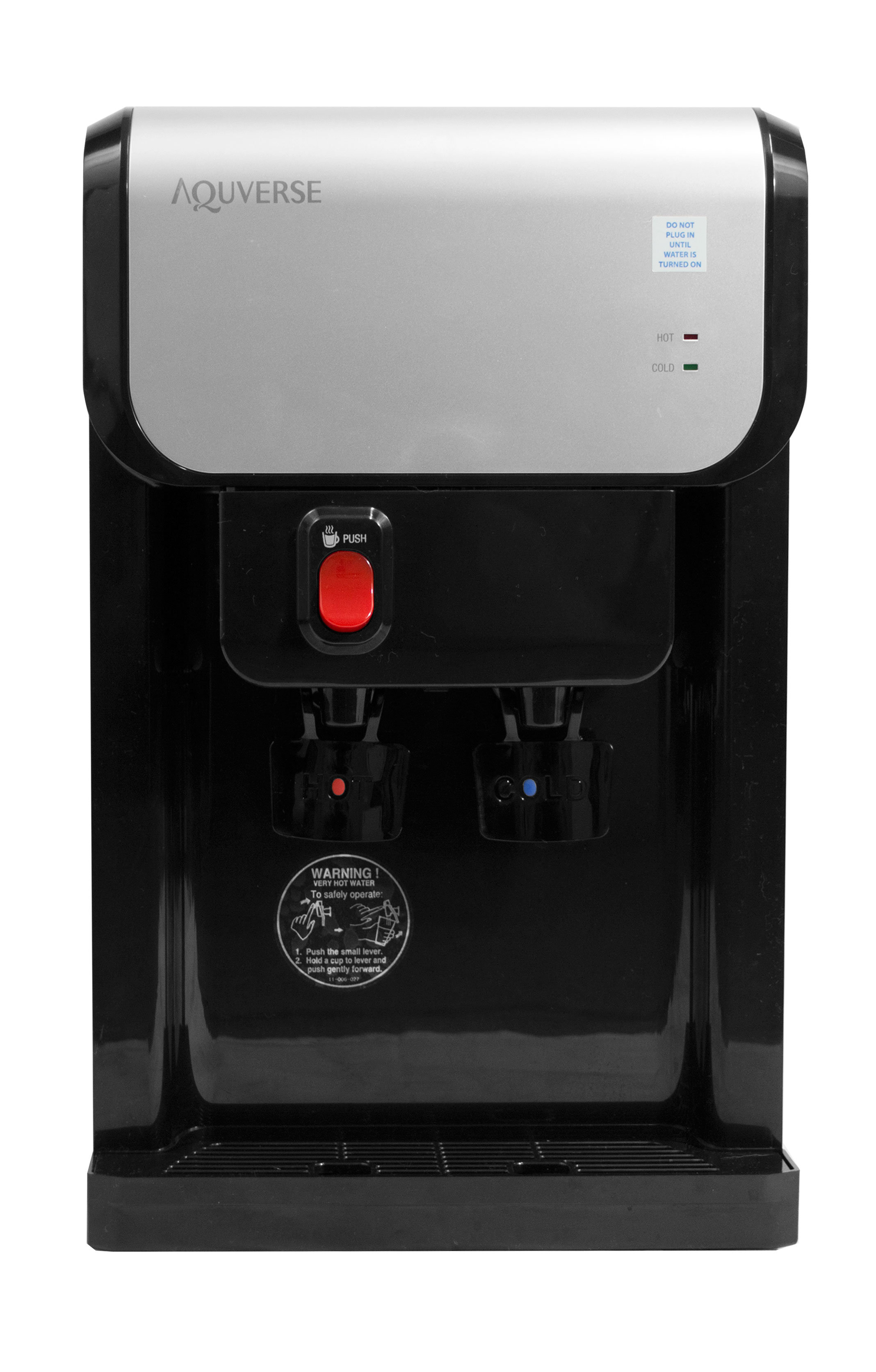 Aquverse Bottleless Countertop Hot And Cold Electric Water Cooler