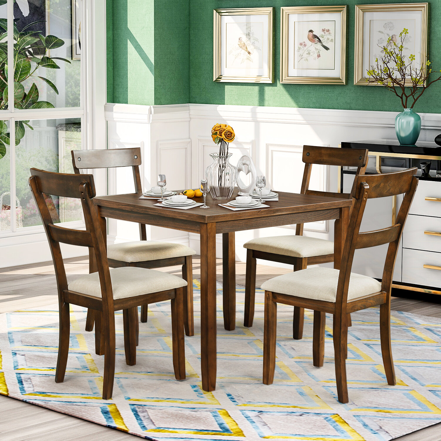 Featured image of post Industrial Kitchen Table And Chairs - Check out our industrial dining table and chairs selection for the very best in unique or custom, handmade pieces from our dining room furniture shops.