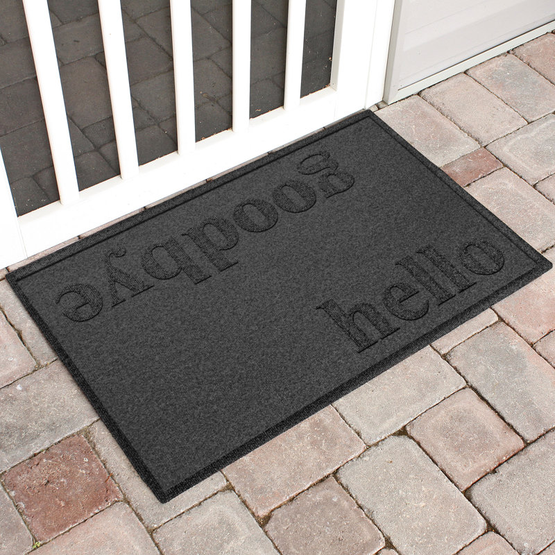 Zipcode Design Adona Hello Goodbye 36 In X 24 In Non Slip