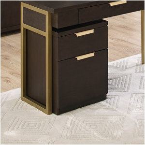 Miracle 2 Drawer Mobile Vertical Filing Cabinet