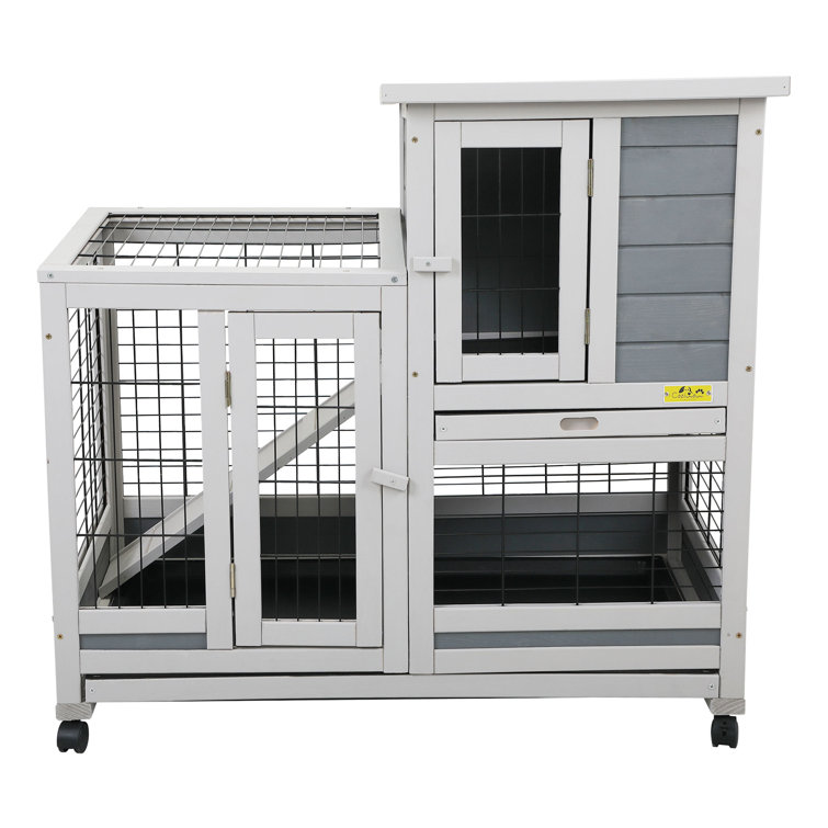 vertical rabbit cage