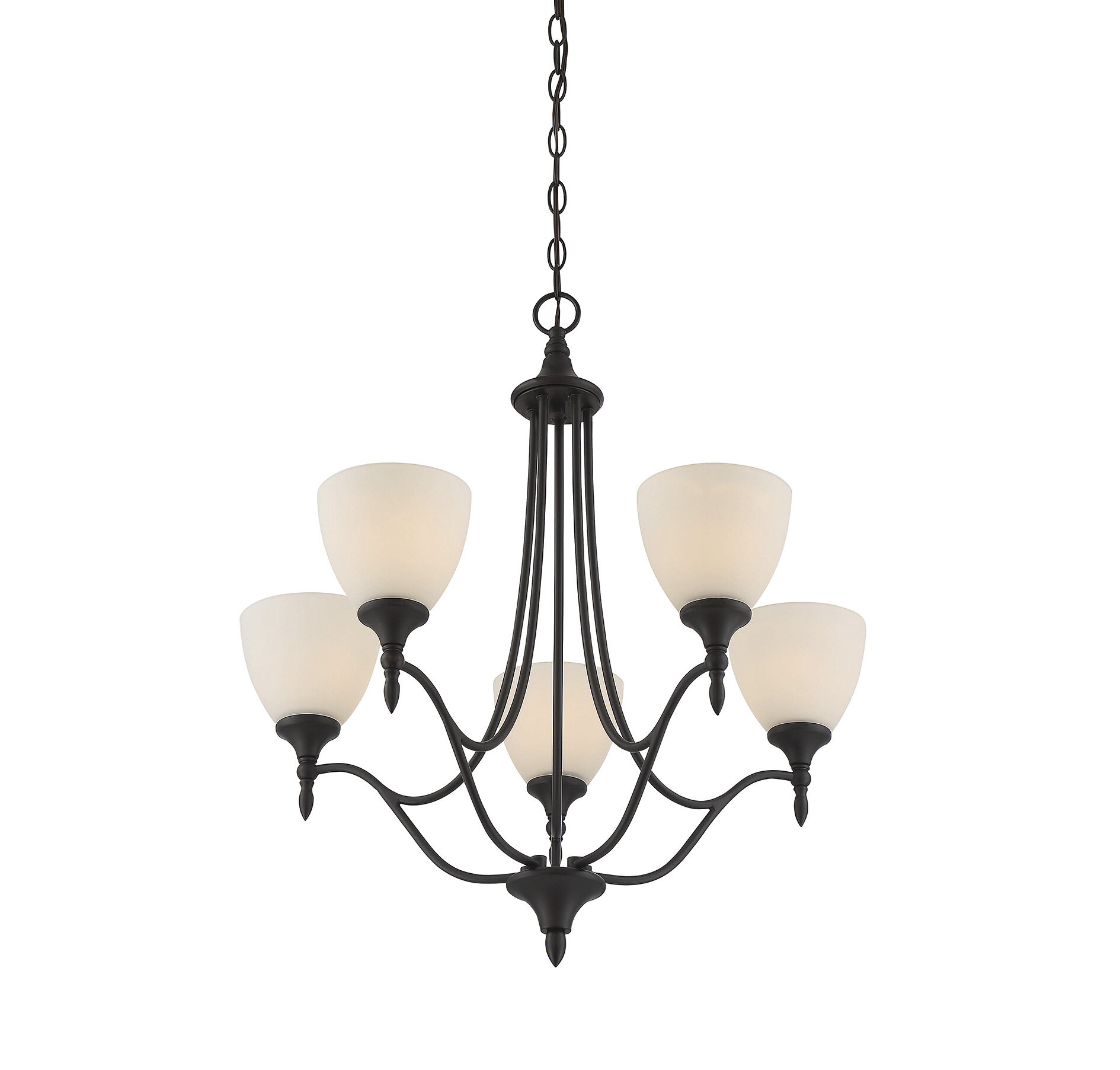 ellender 5 light chandelier