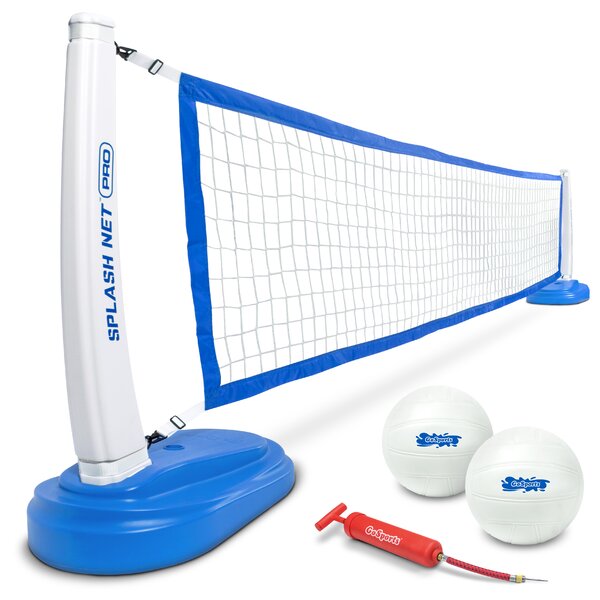 EastPoint Sports Easy Setup Volleyball Set Net, Ball, Bag, 30' x 7' 