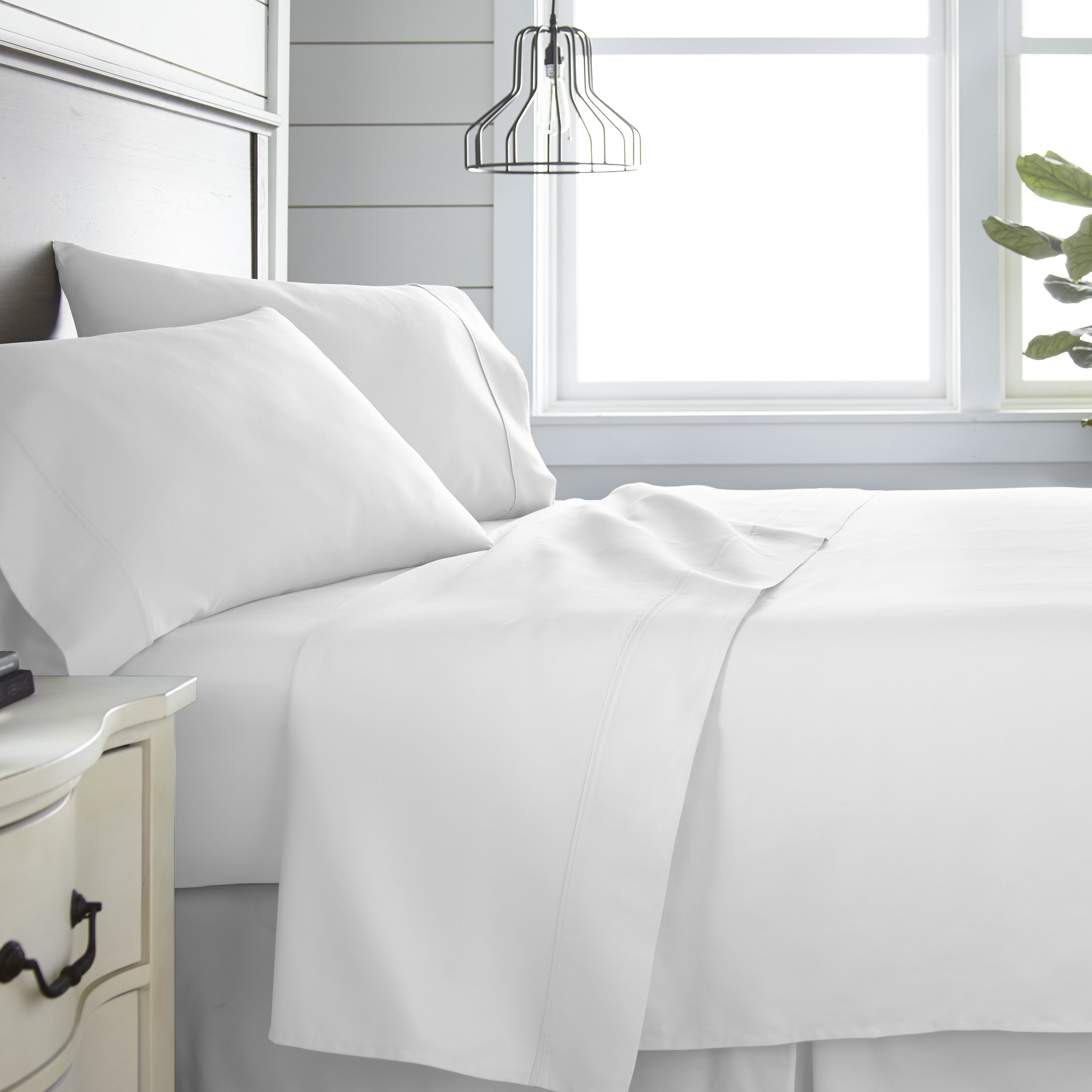 Rosdorf Park Long Ashton 300 Thread Count 100 Cotton Sheet Set Rosdorf Park Long Ashton 300 Thread Count 100 Cotton Sheet Set Reviews Wayfair