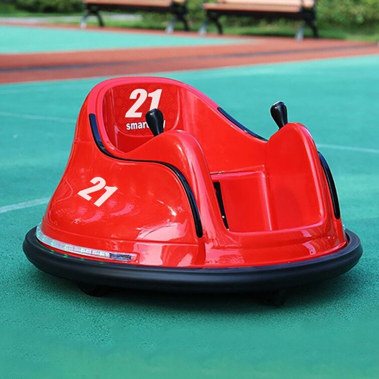 6V Battery-Powered With Light Cars Details about  / Ride On Bumper Car Toy For Toddlers Aged 1.5