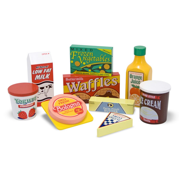 18 Bigjigs Toys Play Food Wooden Cutting Bread And Pastries Crate Months