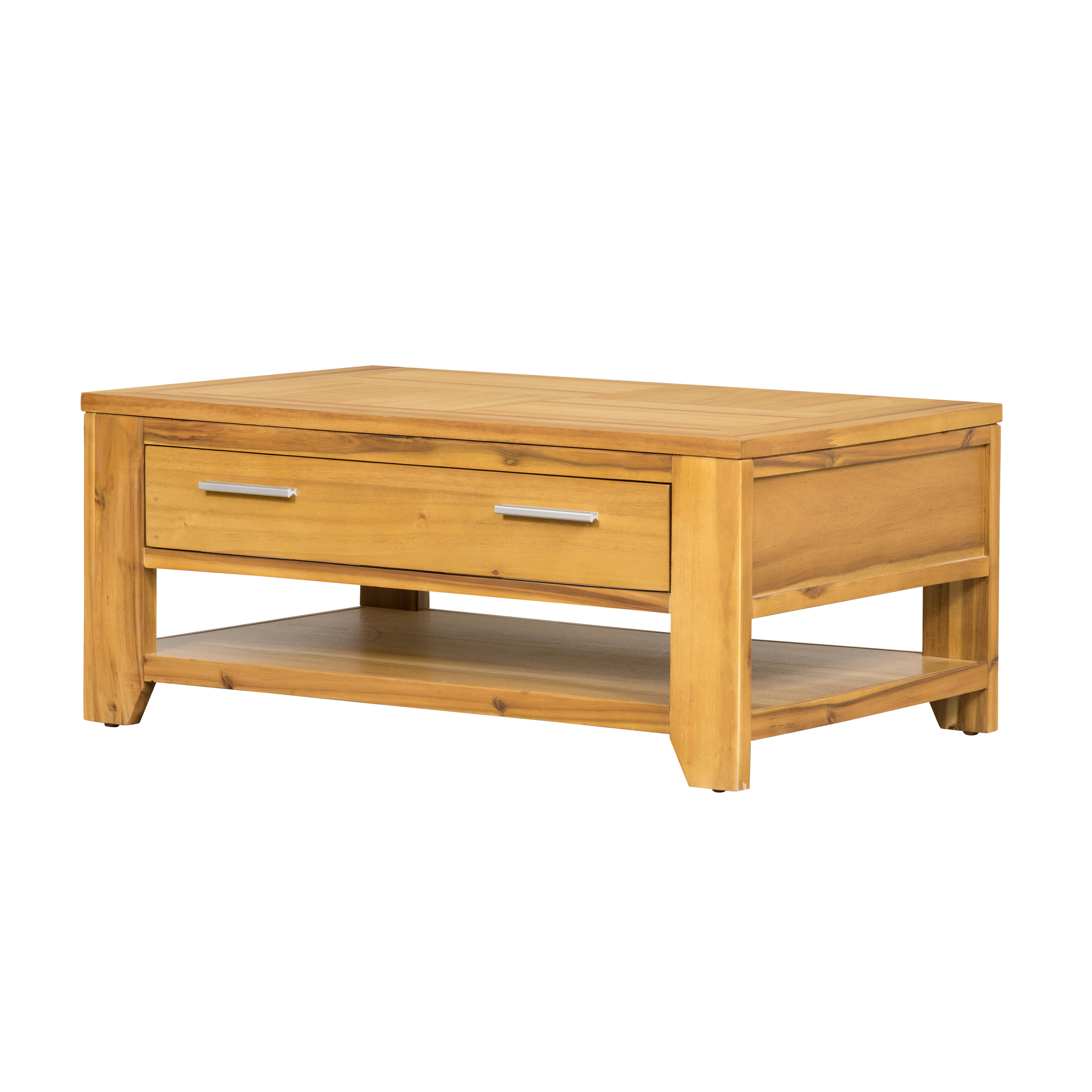 Red Barrel Studio® Lynise 4 Legs Coffee Table with Storage Wayfair