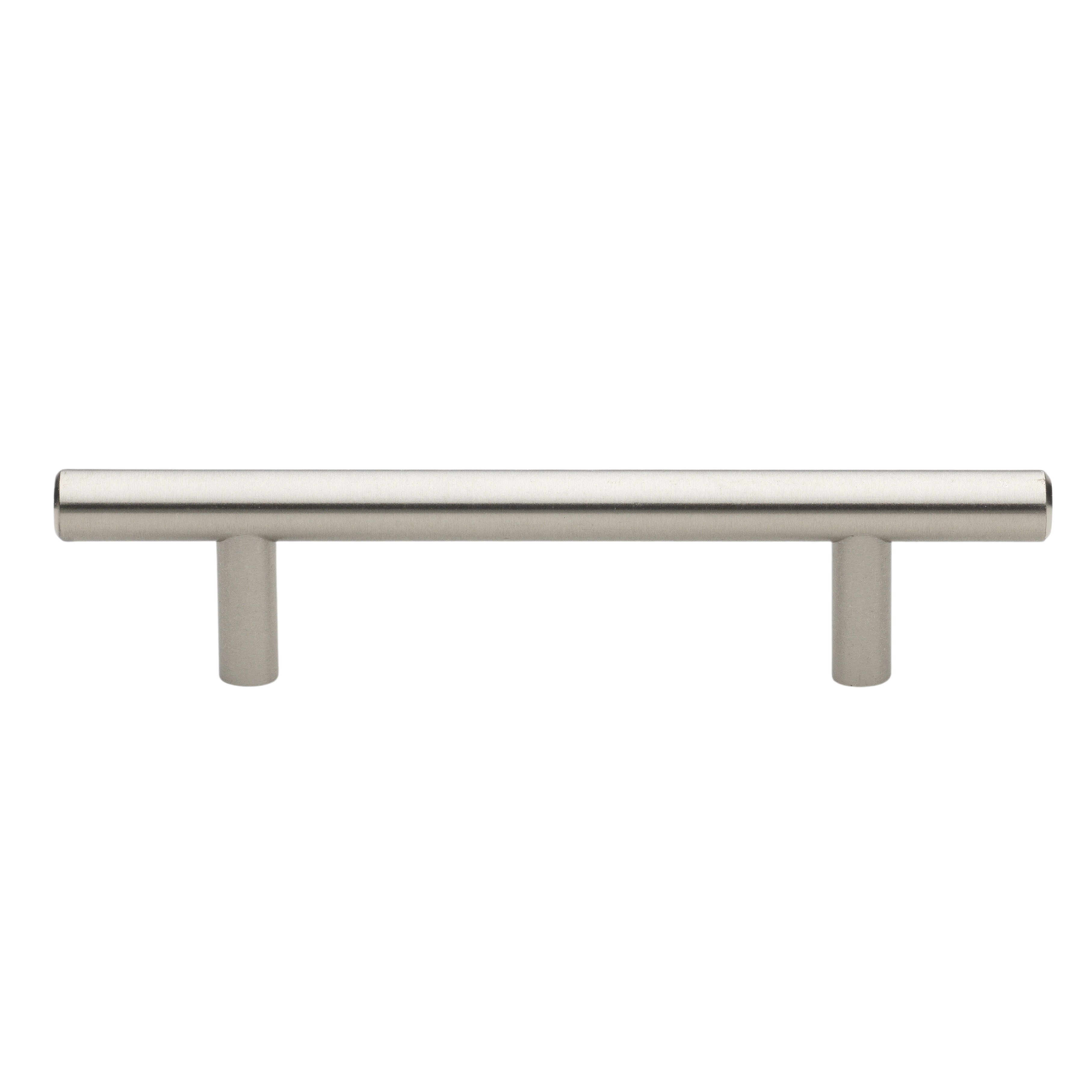 goldenwarm Drawer Handles Cabinet Handles Brushed Nickle T Bar Furniture Door Drawer Pull Knobs Hole Spacing 96mm 3-3/4in Overall Length 6in Kitchen Cupboard Handle 20 Pack