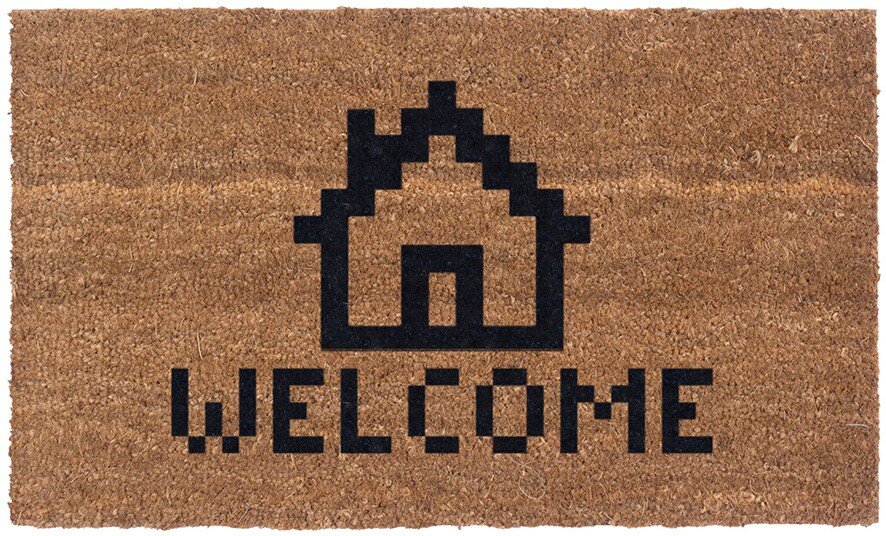 Welcome Home 30 In X 18 In Non Slip Outdoor Door Mat Reviews