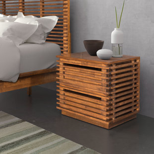 Glidden 2 Drawer Nightstand