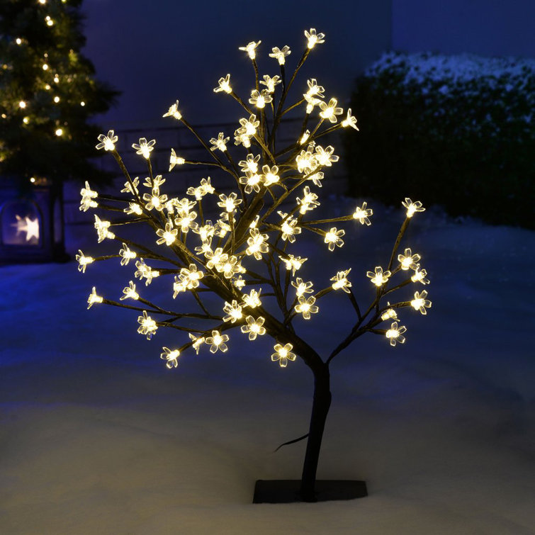 Bean Blossom Christmas 2022 The Seasonal Aisle Pre-Lit Illuminated Led 96 Light Cherry Blossom Tree  Lamp & Reviews | Wayfair.co.uk