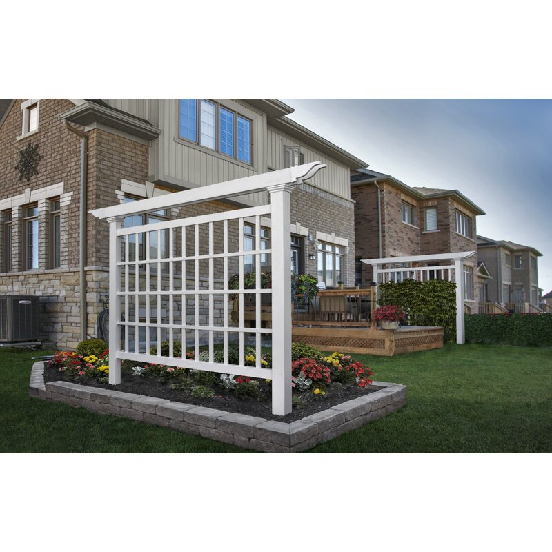 New England Arbors Camden Vinyl Lattice Panel Trellis Reviews