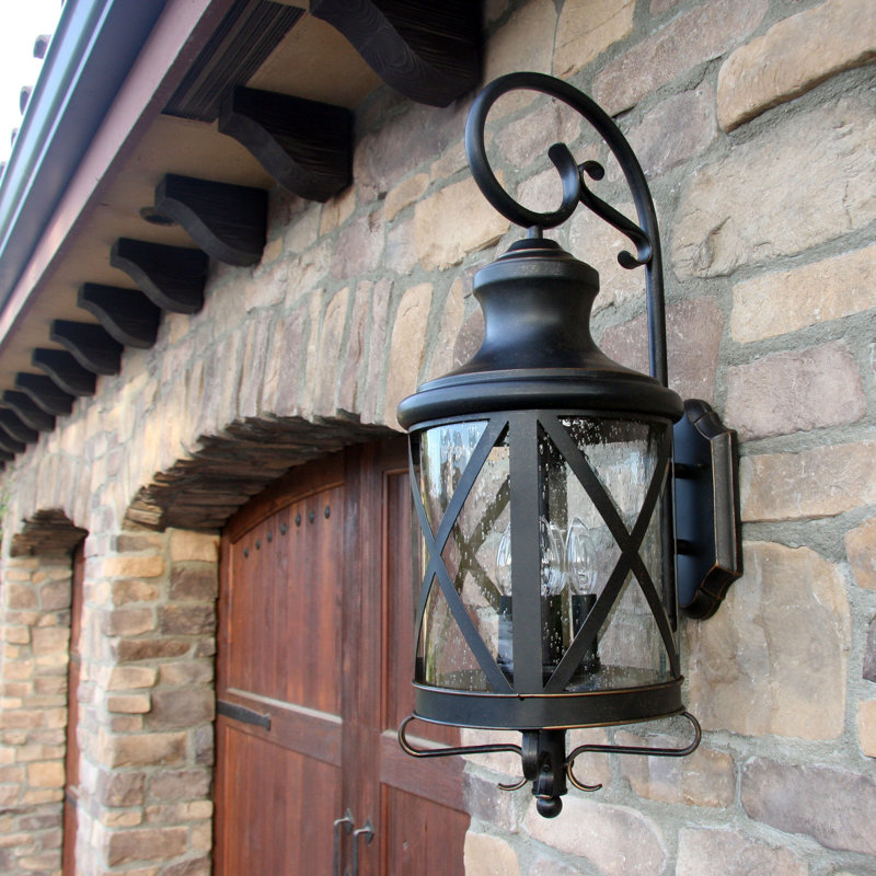 Three Posts Fairbury Outdoor Wall Lantern & Reviews | Wayfair Three Posts Fairbury Outdoor Wall Lantern & Reviews | Wayfair