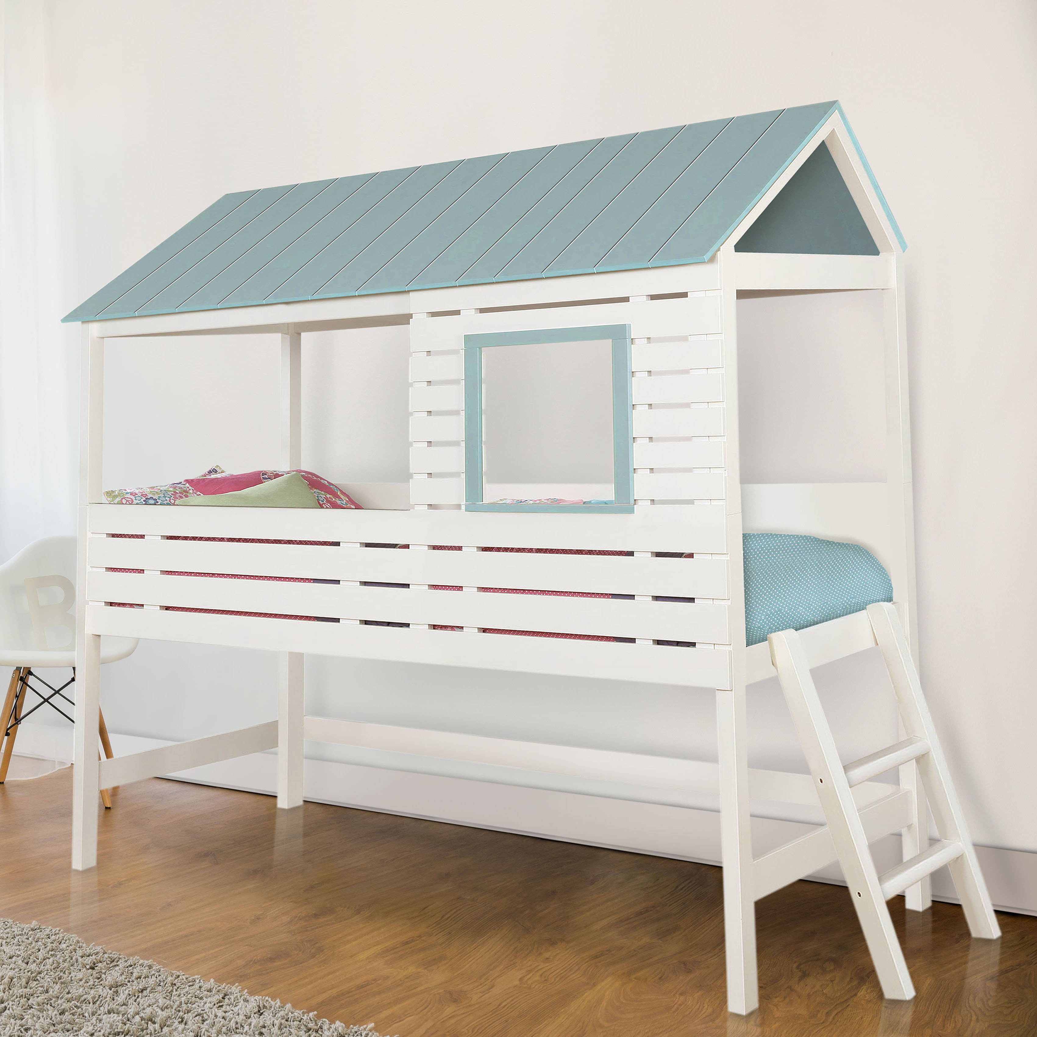 Mack Milo Hoggard Twin Canopy Bed Wayfair