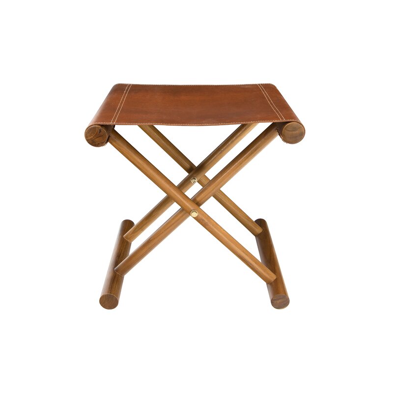 foldable wooden stool