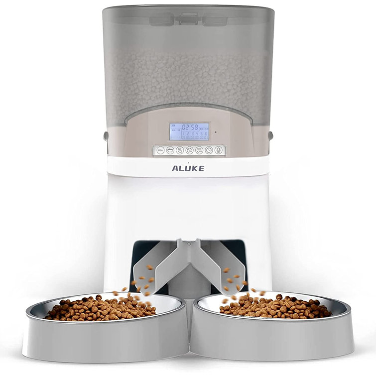 automatic cat feeder with timer