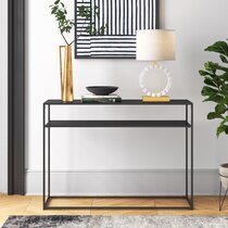 wayfair metal console table