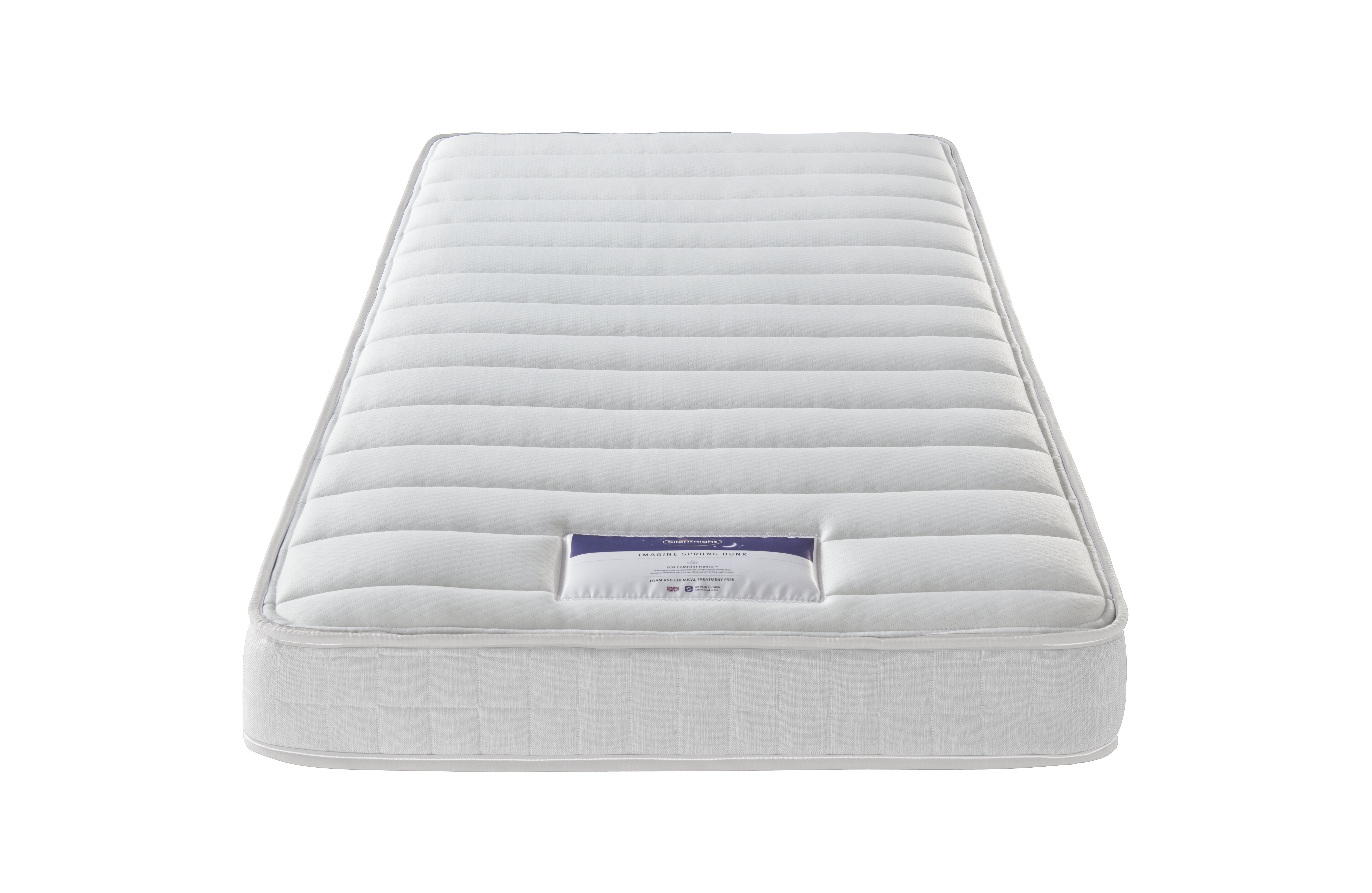 silentnight sprung bunk mattress single