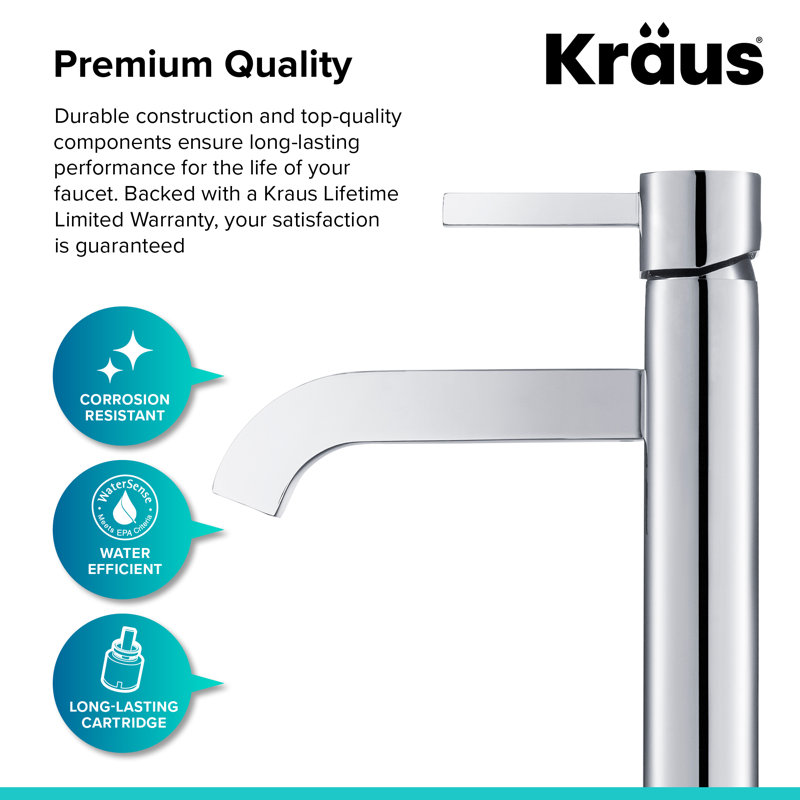 Fvs 1007ch Orb Sn Kraus Ramus Vessel Bathroom Faucet Reviews