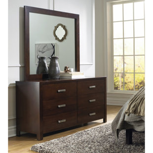 Go to store & view more images Mokane Wooden 6 Drawer Double Dresser by Brayden Studio