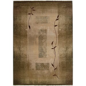 Bogard Brown/Green Area Rug