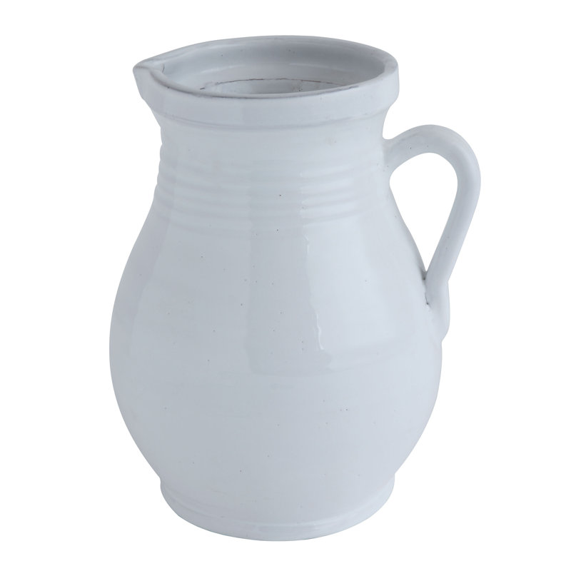 Hawkin Terracotta 104 oz. Pitcher - 15 Stunning European Country Inspired Farmhouse Ingredients