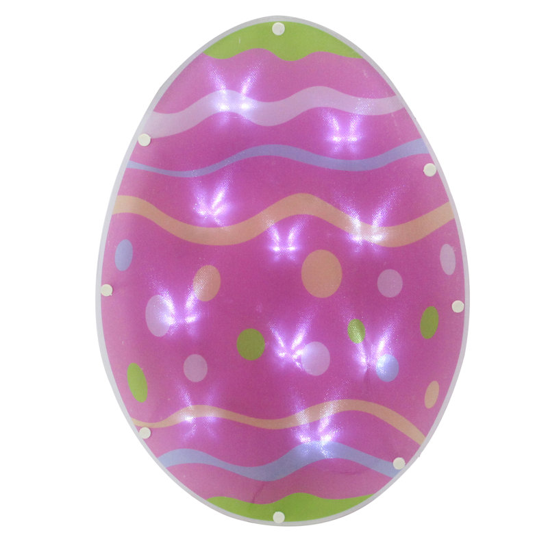 The Holiday Aisle Battery Operated LED Easter Egg Lighted Display Wayfair