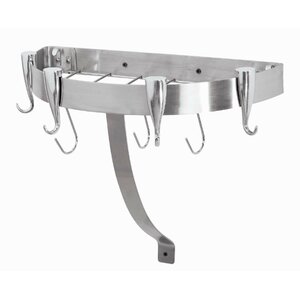 Stainless Steel Wall Mounted Pot Rack