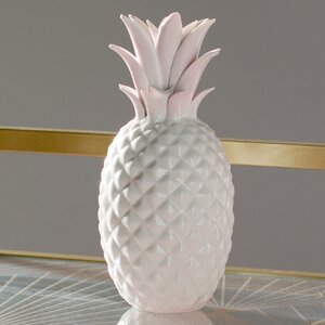 Modern & Contemporary Ceramic Pineapple Figurine