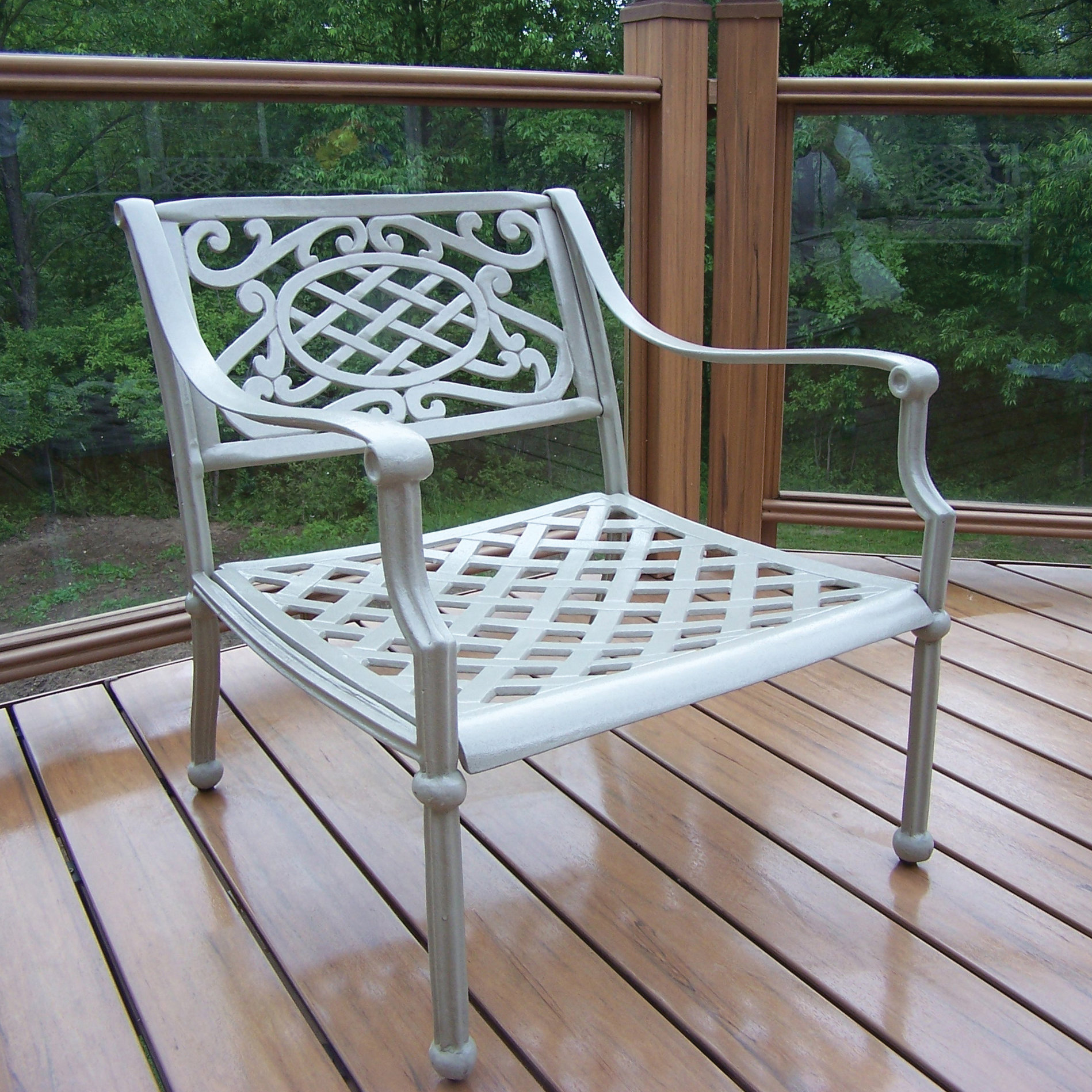 Oakland Living Tacoma Stacking Patio Dining Chair Wayfair