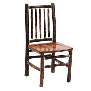 Cleary Spoke Back Solid Wood Side Chair By Loon Peak