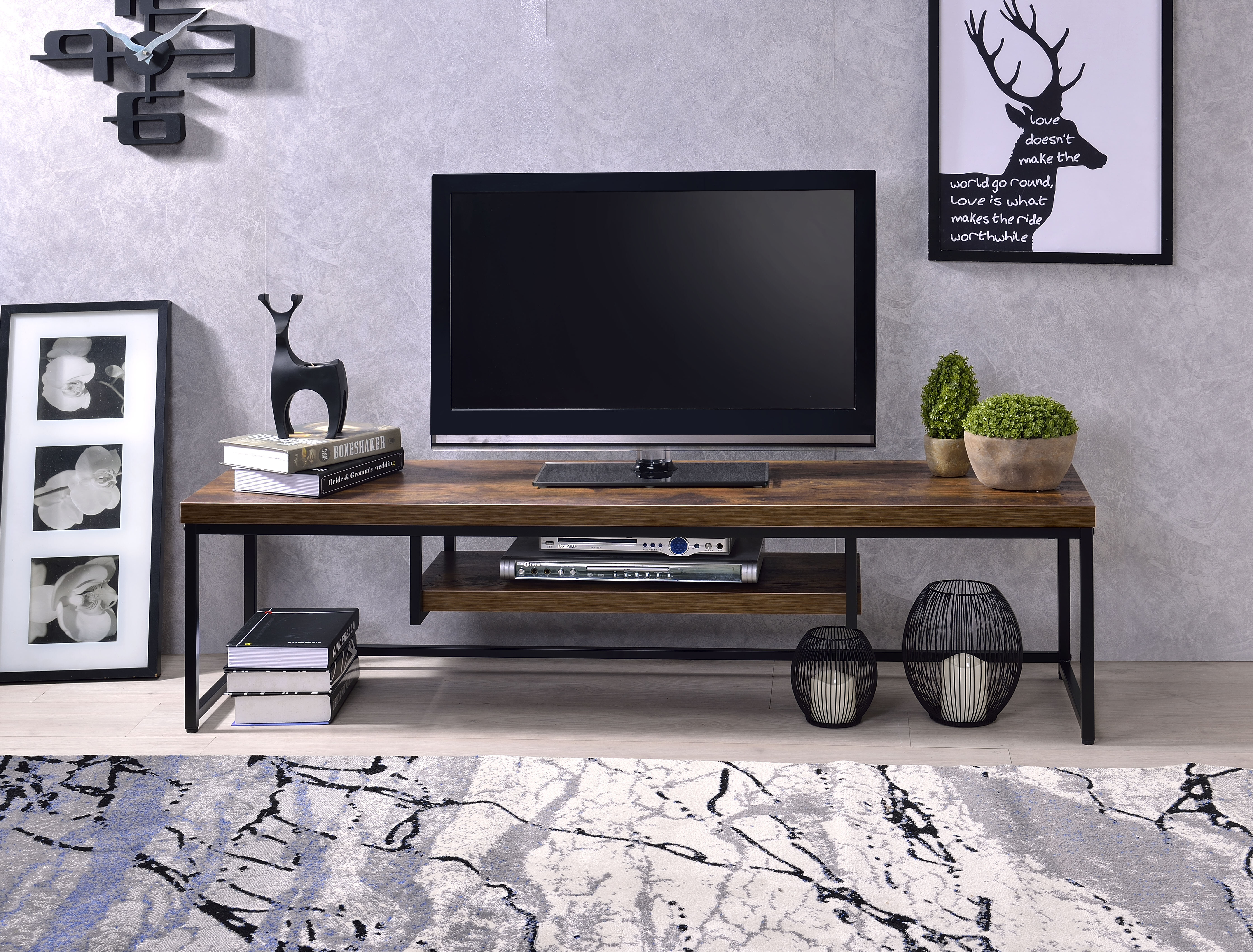 Frasier Open Shelving Tv Stand For Tvs Up To 78 Inches