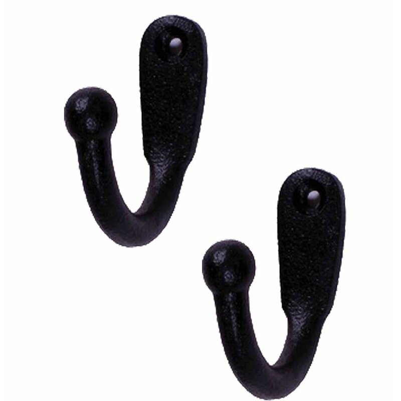 wrought iron coat hooks