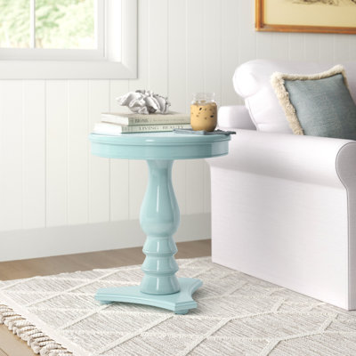 Amone Pedestal End Table
