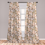 Sage Green And Brown Curtains Wayfair
