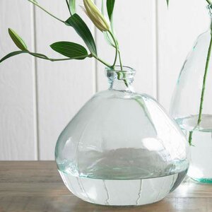 Askew Recycled Glass Balloon Vase