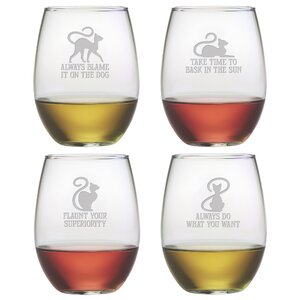 Brinn Stemless Wine Glass