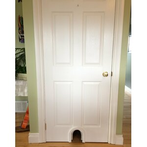 Innman Cat Door with a Brush