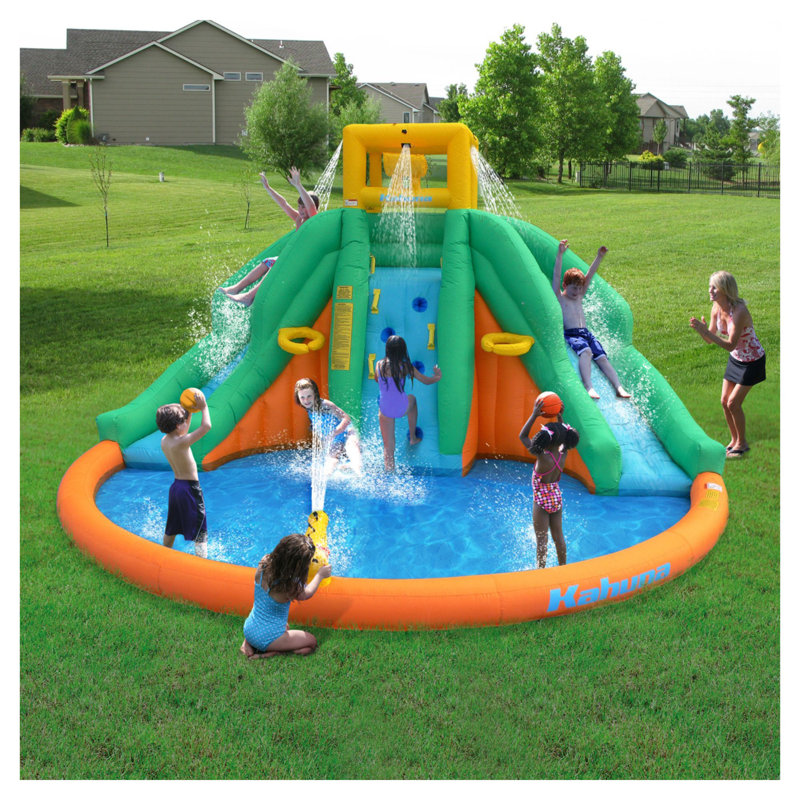 magic time triple blast water slide