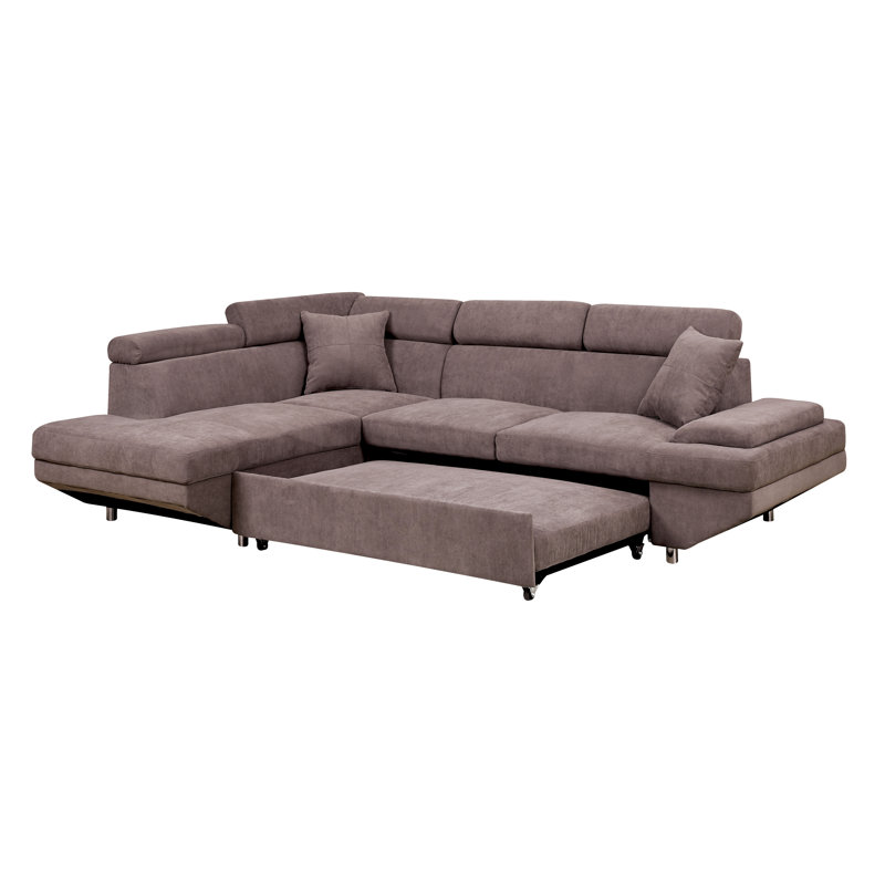Orren Ellis Aprie 103 Sleeper Sectional Reviews Wayfair Orren Ellis Aprie 103 Sleeper