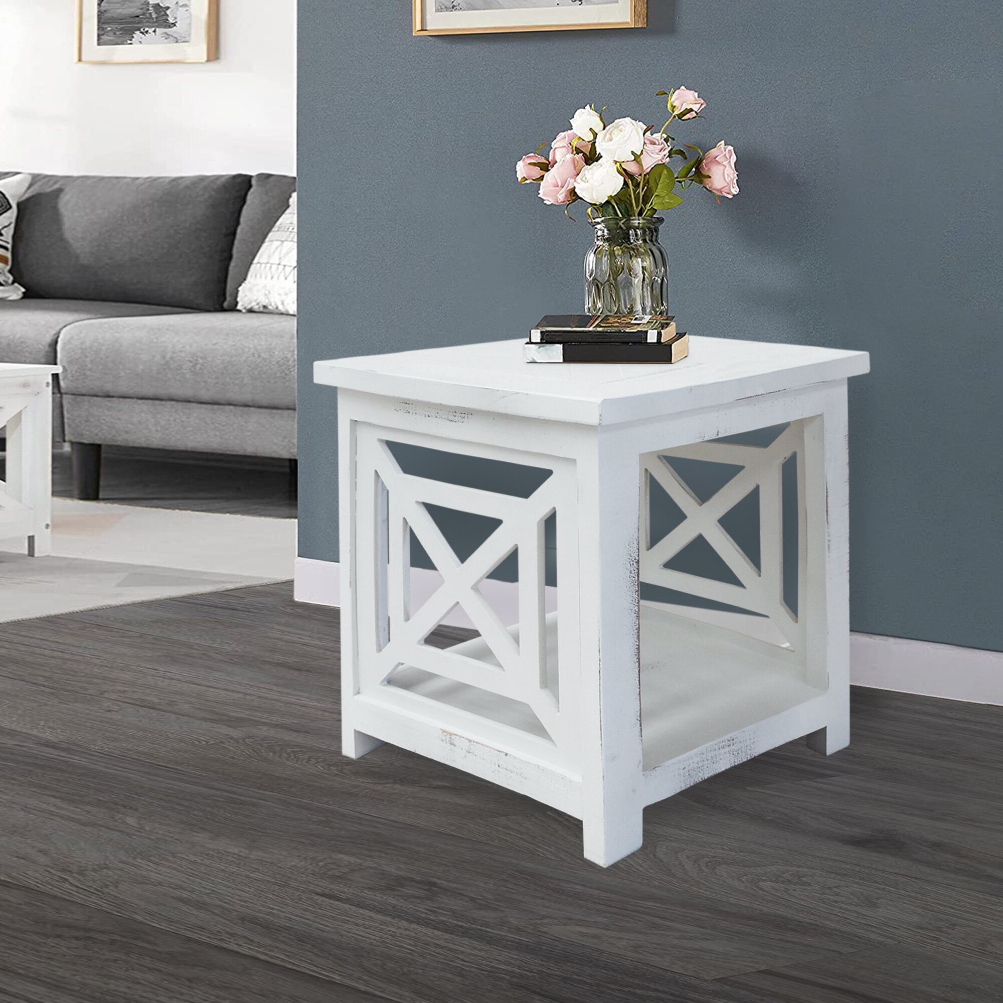 Gracie Oaks Savannah Side Table | Wayfair