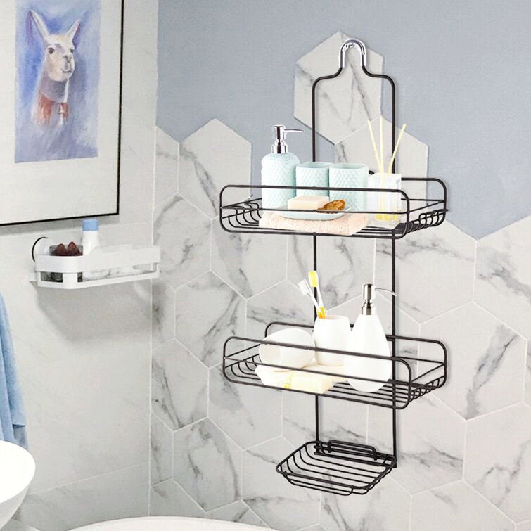 Rebrilliant Elexia Hanging Stainless Steel Shower Caddy - Wayfair Canada