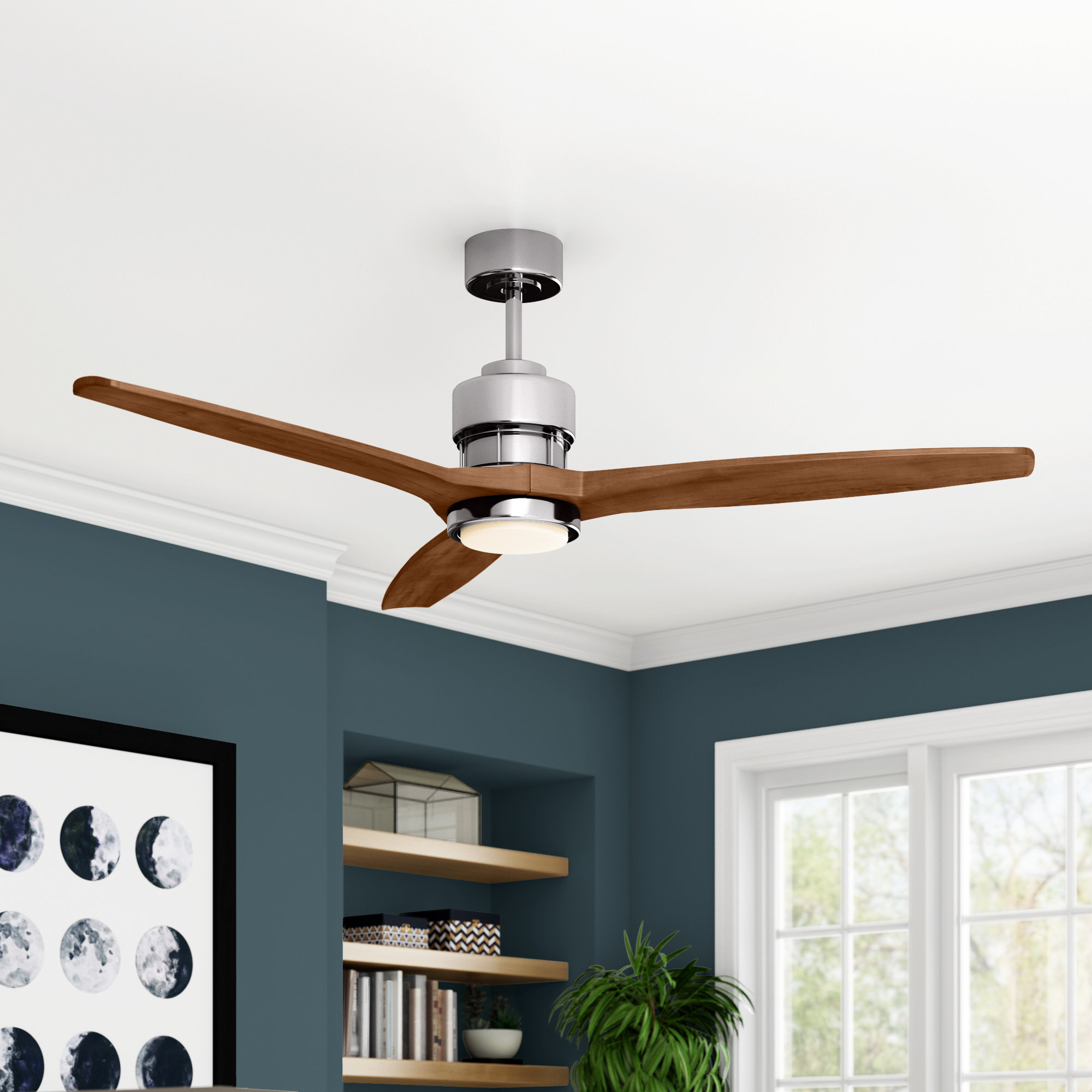 Mercury Row 52 Mcdaniels 3 Blade Ceiling Fan With Remote